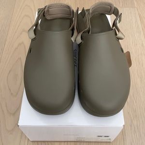 Suicoke Olive Green Cappo Slippers Rubber - Size 10 , Brand New With Tags